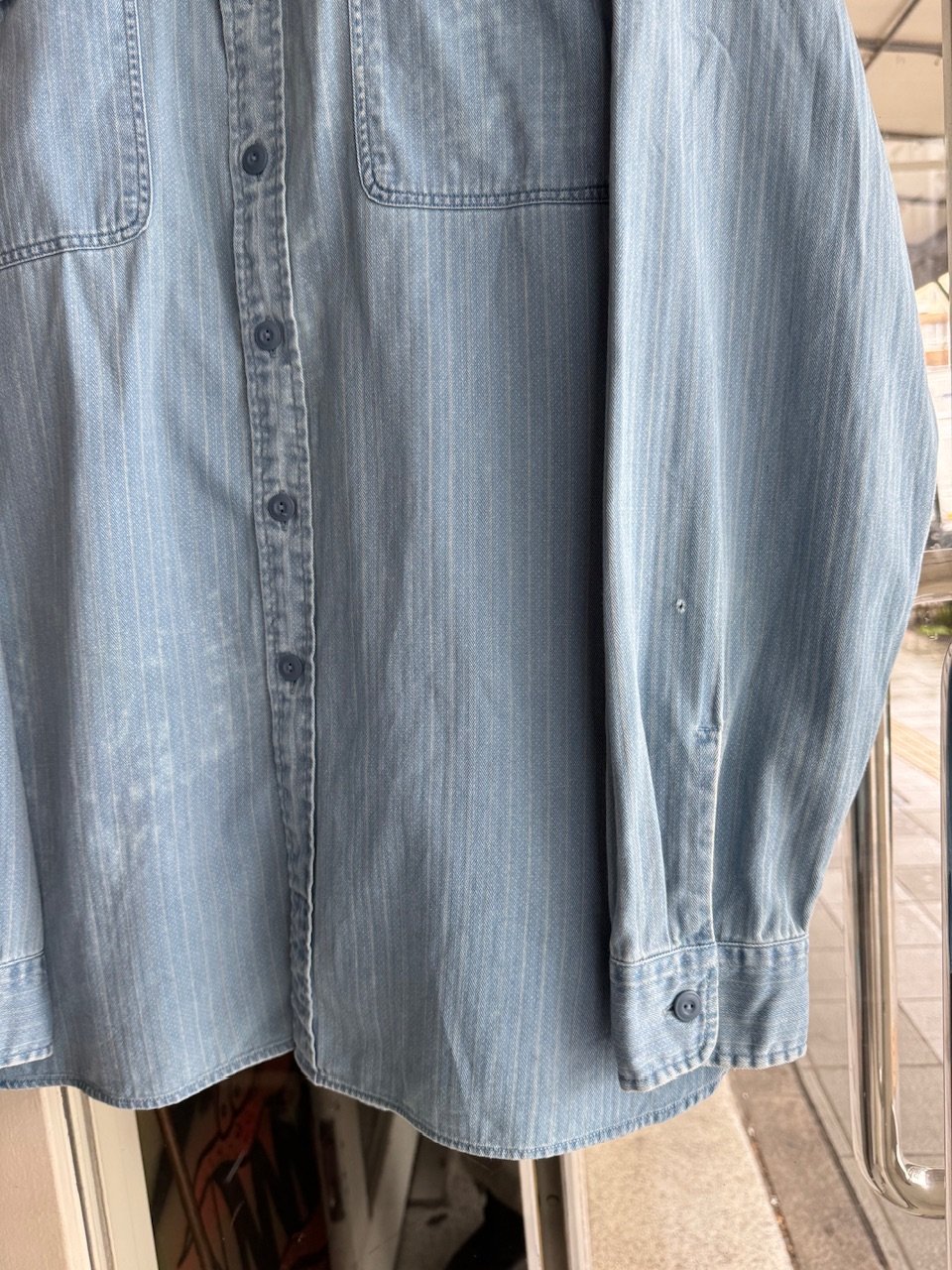 RRL デニムシャツ XL RRL(ダブルアールエル) デニムシャツ インディゴ サイズ SIZE 1
