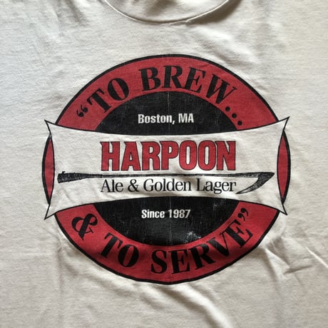 HARPOON Ale & Golden Lager Tシャツ