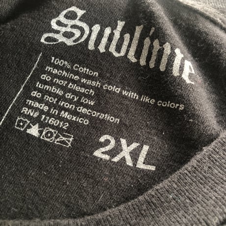 SUBLIMEプリントTシャツ XXL