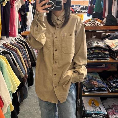 carhartt 長袖ワークシャツ
