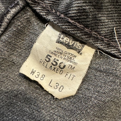USA製 Levi's550 RELAXED FIT W38×L30