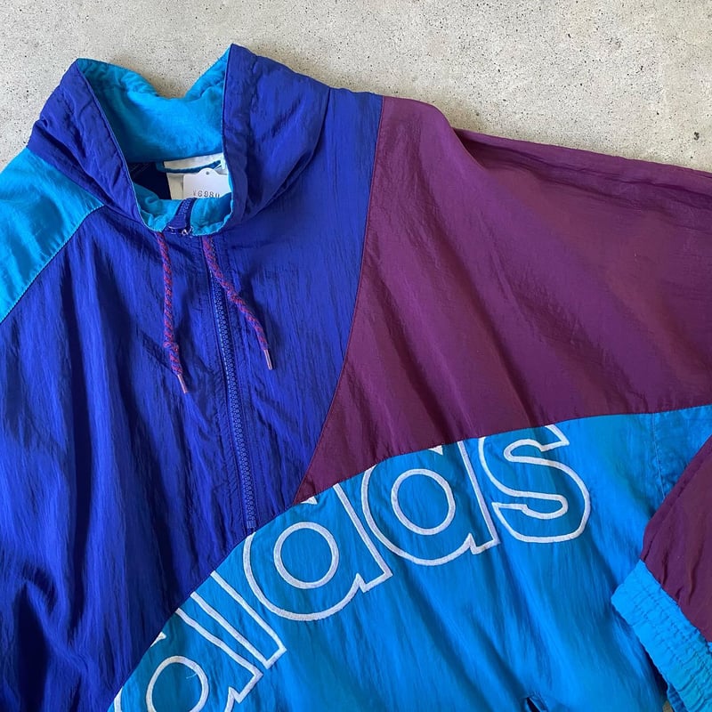 adidasハーフジップナイロンPO | CUSTOM FEVER