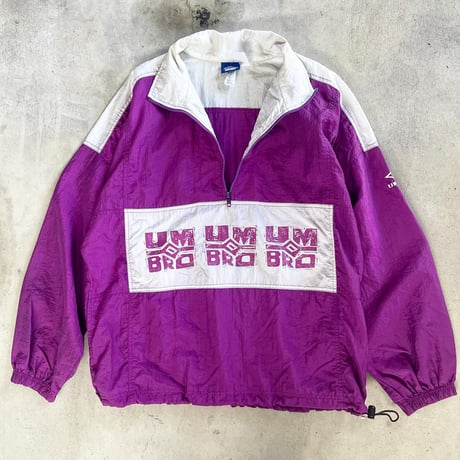 UMBROナイロンハーフジップ