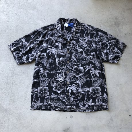 ocean pacific 総柄シャツ XL