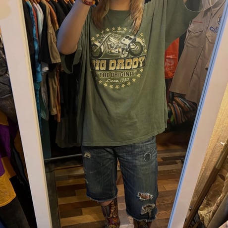 SNOOPY “BIG DADDY” プリントTシャツ