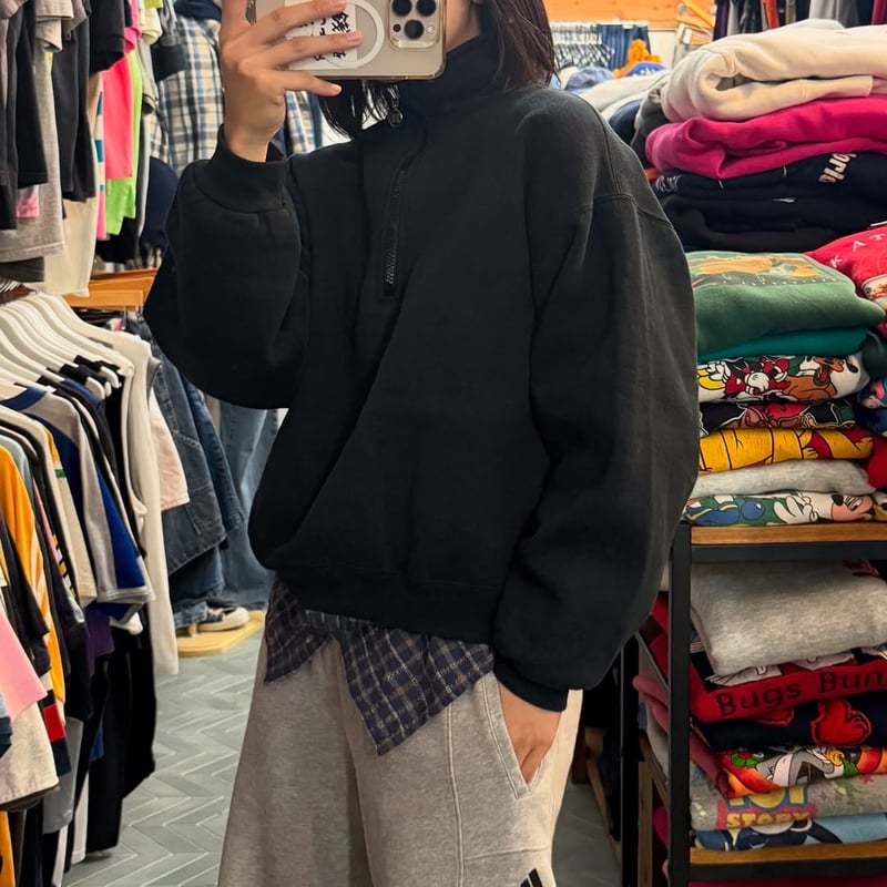 90s USA製 Russell ショート丈スウェット | CUSTOM FEVER