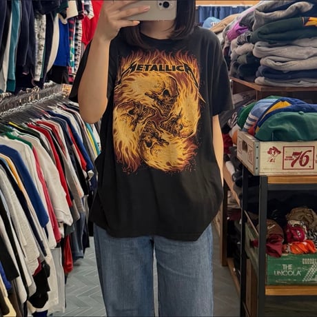 メタリカ プリントTシャツ