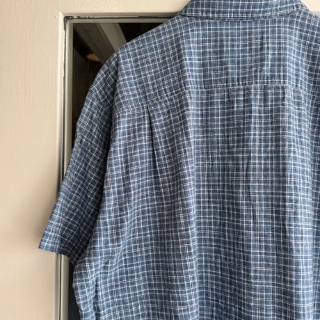 Patagonia半袖チェックシャツ  L