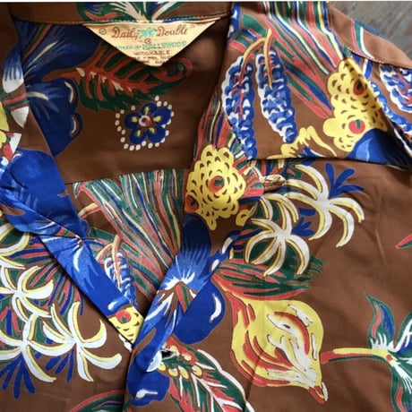 40's Daily Double L/S Hawaiian Shirt