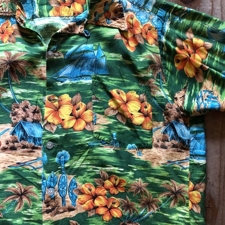 60-70's MADE IN JAPAN ハワイアンシャツ