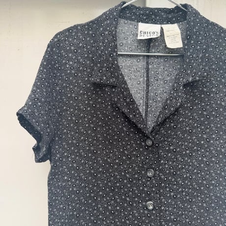 CHICO’S DESIGN  総柄ロングワンピース