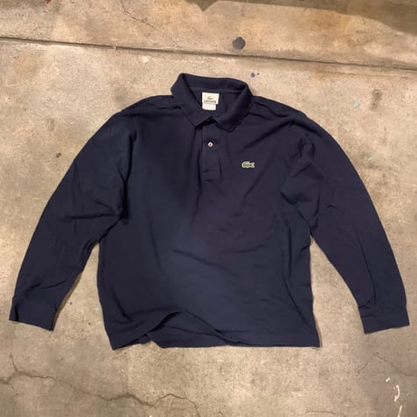 フランス製LACOSTEラガーシャツ