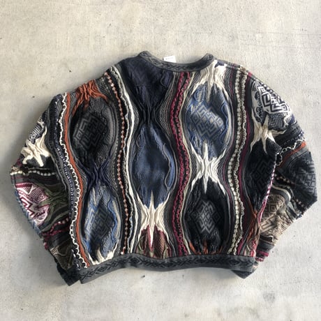COOGI 3Dコットンニットセーター M