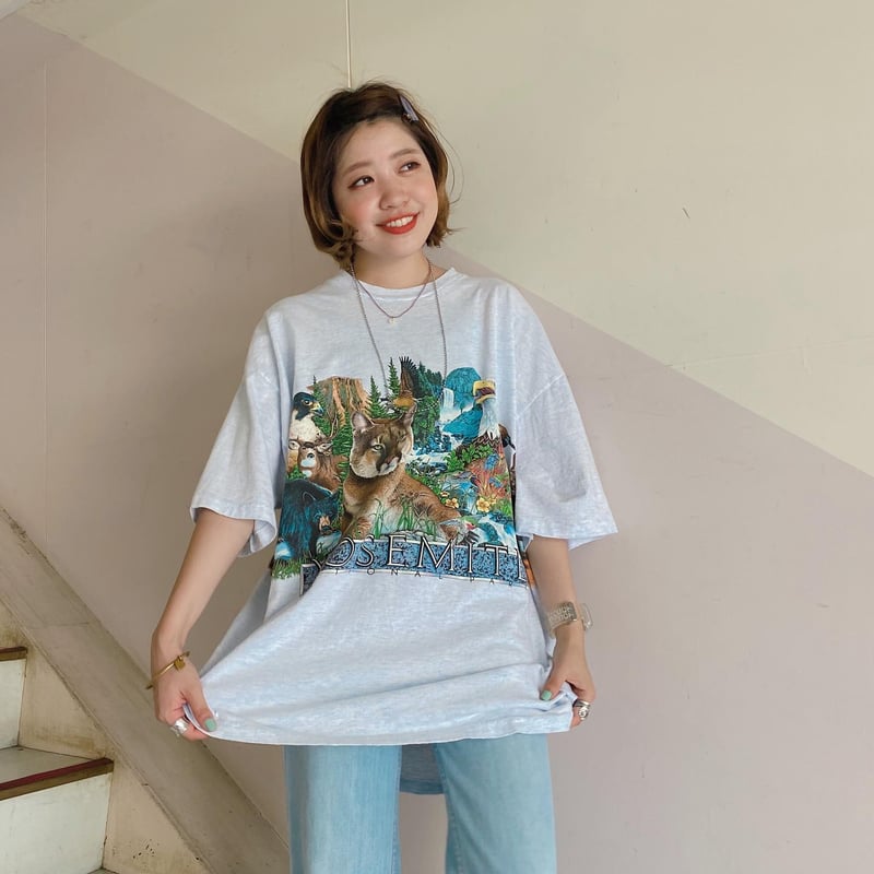 USA製ヨセミテ国立公園両面Tシャツ | CUSTOM FEVER