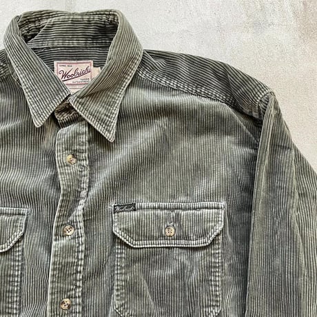 WOOLRICHコーデュロイシャツ