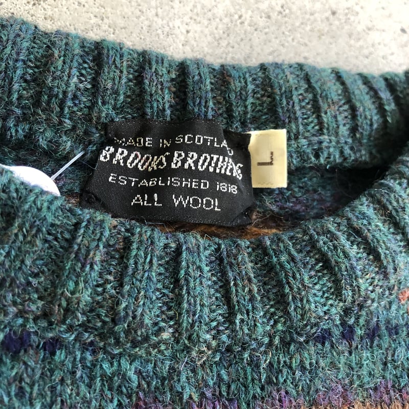 BrooksBrothers フェアアイルニットセーター | CUSTOM FEVER BrooksBrothers フェアアイルニットセーター | CUSTOM FEVER