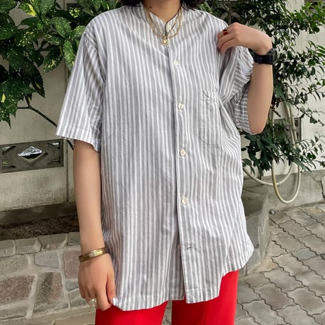 Calvin Klein バンドカラーシャツ