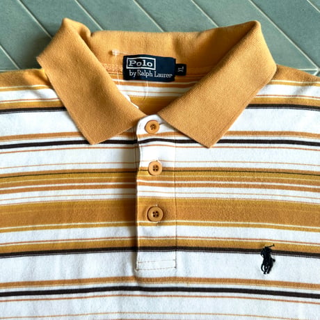 POLO ボーダーポロシャツ