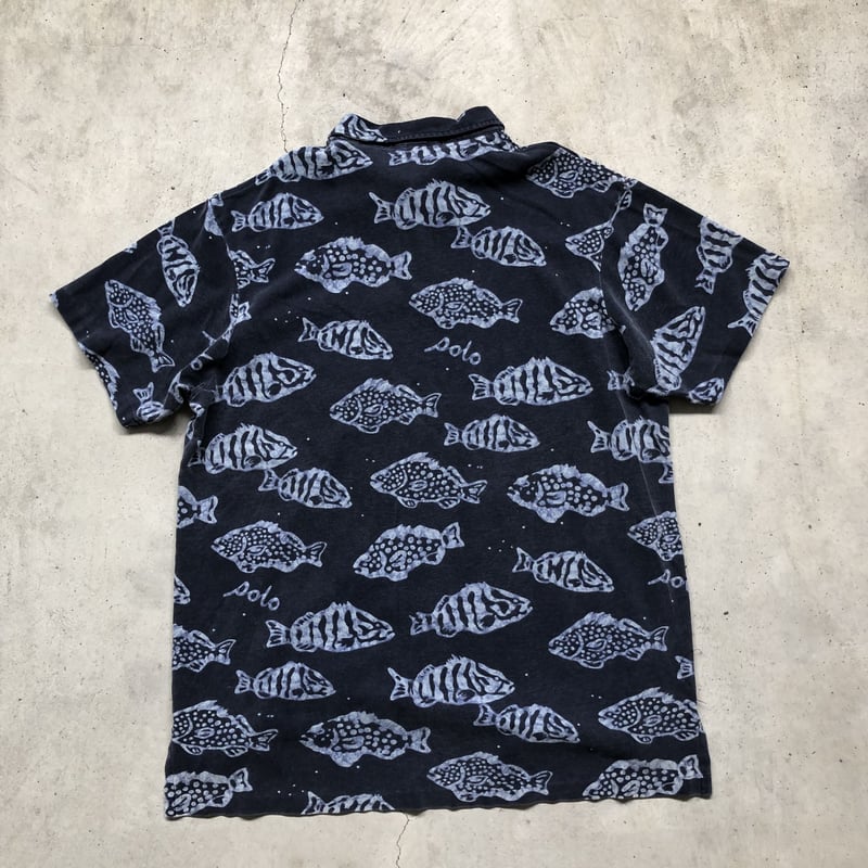 POLO SPORT 半袖魚柄ポロシャツ | CUSTOM FEVER POLO SPORT 半袖魚柄ポロシャツ | CUSTOM FEVER