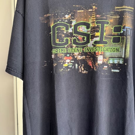 00's CSI: プリントTシャツ  XL