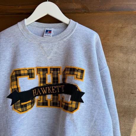 90s USA製 Russell ワッペンスウェット