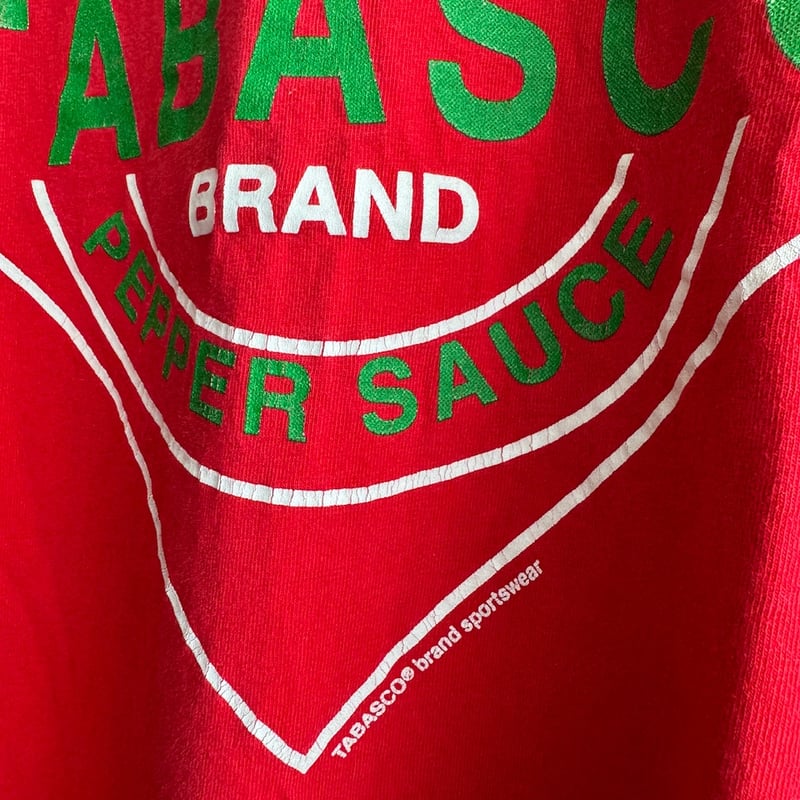 90's USA製TABASCO プリントTシャツ XL | CUSTOM FEVER