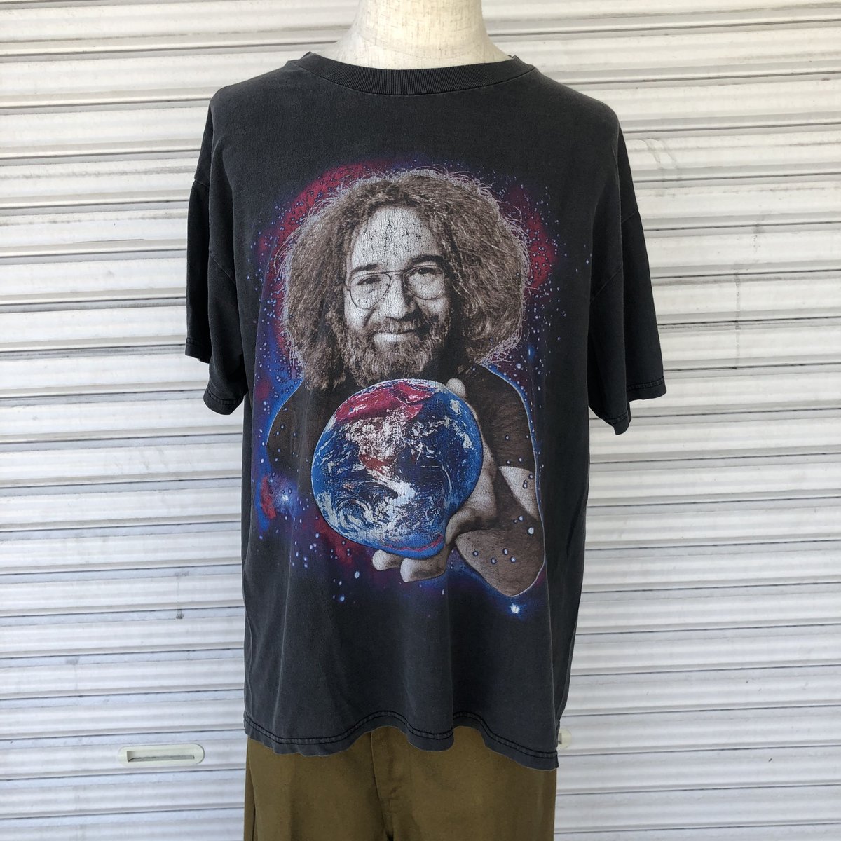 スペシャル‼︎ 81年製　ジェリーガルシア　バンドT サイズM ジェリー ガルシア バンド・パーム サンデー T-シャツ (バニラ