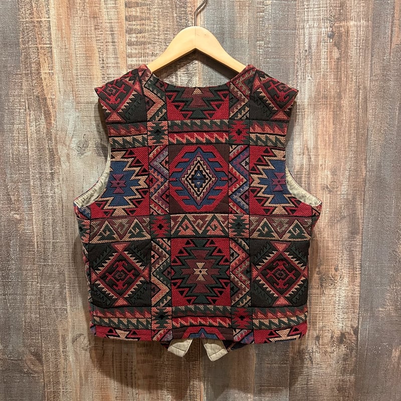 USA製 ORVIS ネイティブ柄ゴブランベスト | CUSTOM FEVER