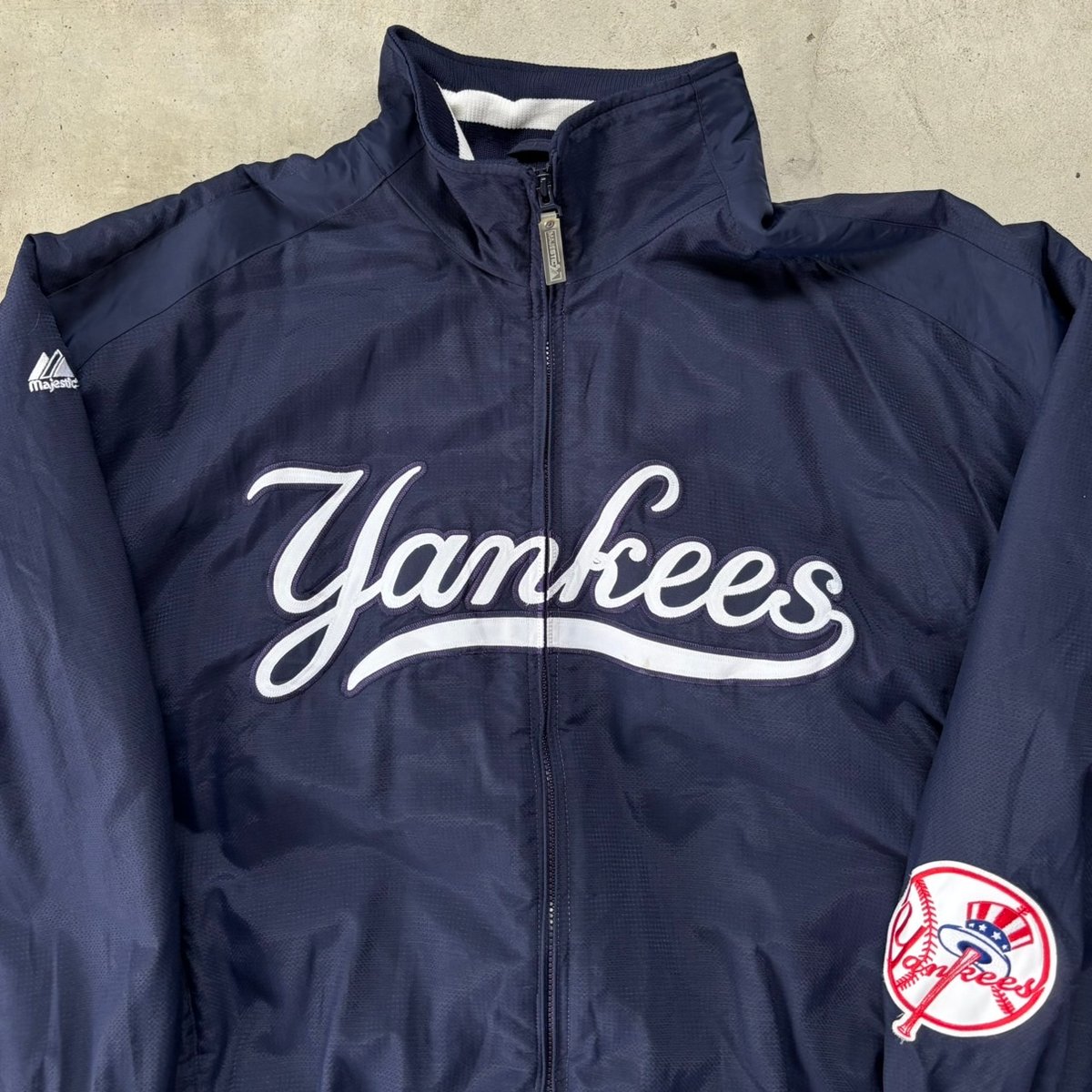 New York Yankees 中綿　ナイロンジャケット NY Yankees ナイロンジャケット | CUSTOM FEVER