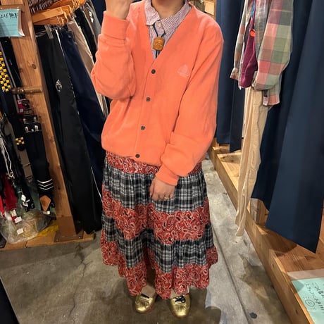 USA製 IZOD アクリルカーディガン