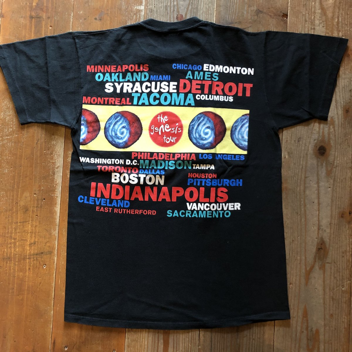 90's THE GENESIS TOUR Tシャツ | CUSTOM FEVER