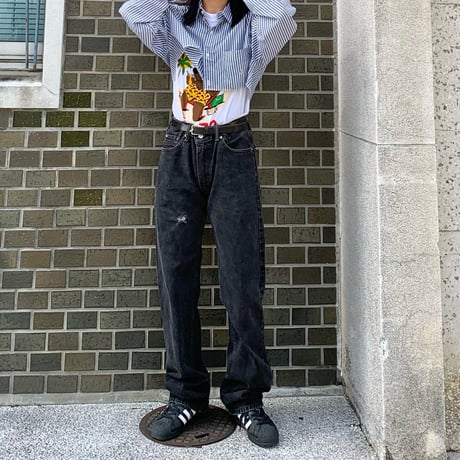 Levi's505 W33 L34ブラック