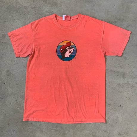 後染め両面プリントTシャツ
