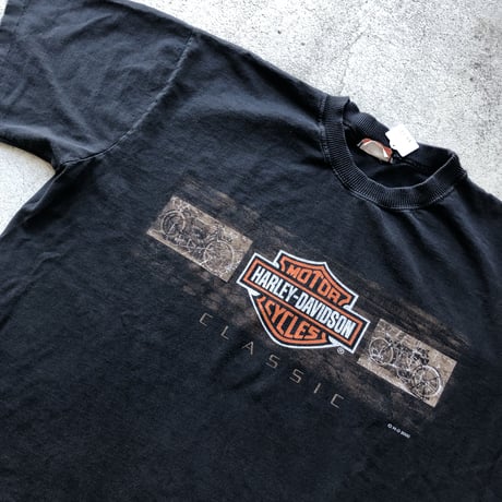CANADA製HARLEY DAVIDSON プリントT