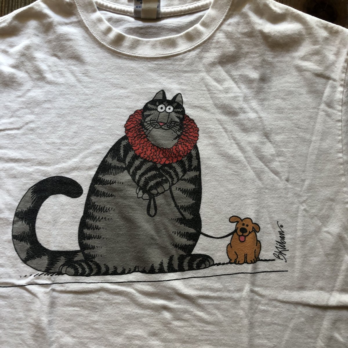 Kliban cat Tシャツ〝WITH DOG〟 | CUSTOM FEVER