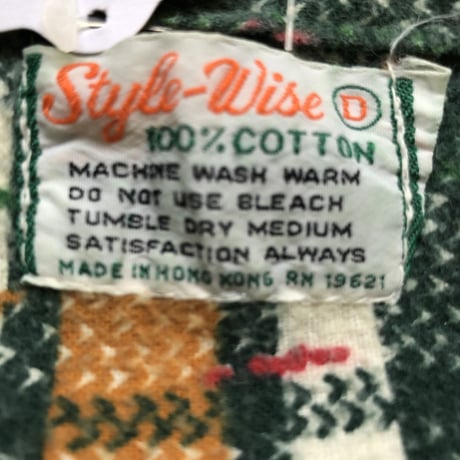 〜80's Style Wise コットンパジャマシャツ
