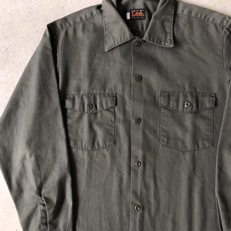70's USA製 Lee ワークシャツ