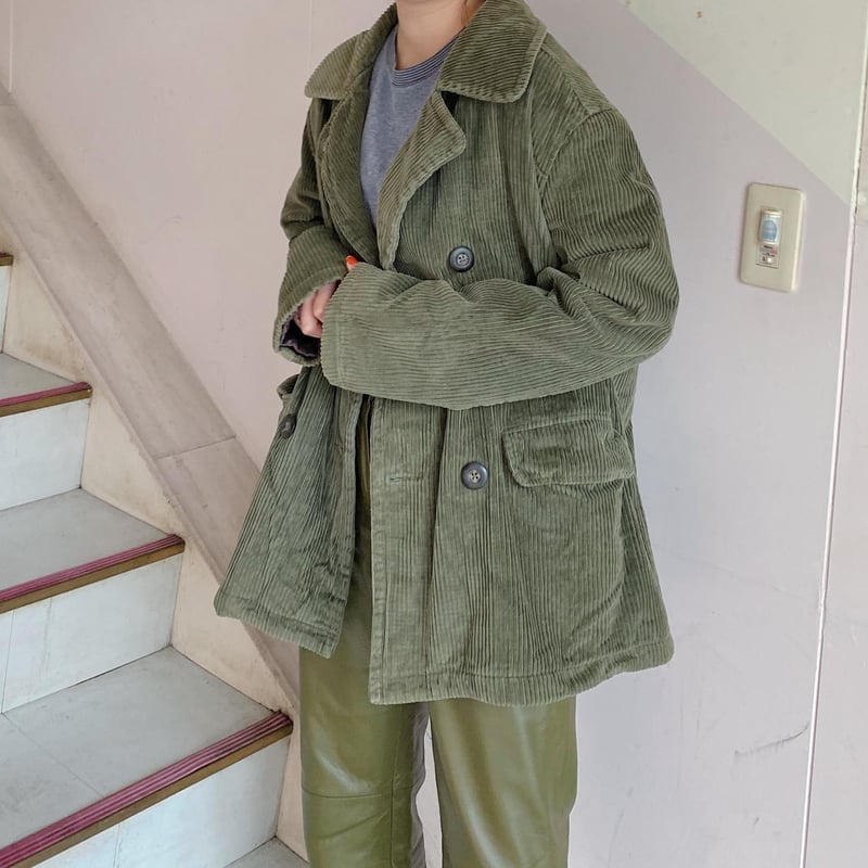 太畝コーデュロイピーコート | CUSTOM FEVER