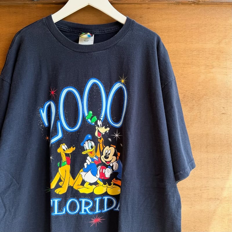 ［新品・未使用] 1998年フロリダディズニーワールド購入 Tシャツ Disney(ディズニー) / ディズニーワールド/25周年/90s/USA製/DISNEY/T