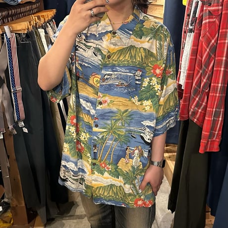 reyn spooner アロハシャツ