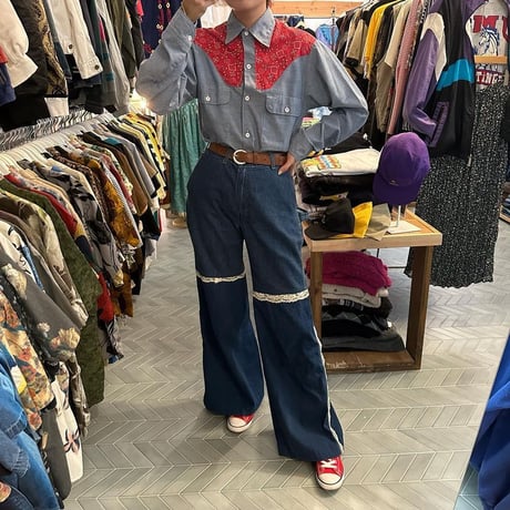 70年代BIG MACシャンブレーシャツ