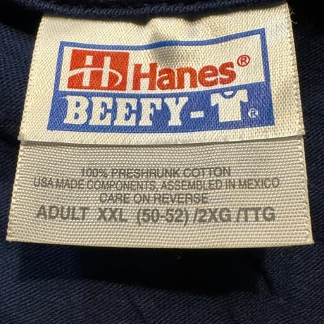 90's〜 Hanes BEEFY 無地T デッドストック