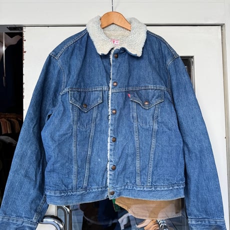 70's USA製 Levi's デニムボアジャケット