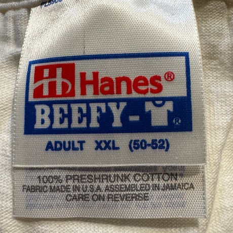 90's〜 Hanes BEEFY 無地T デッドストック