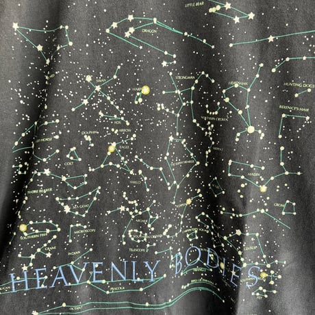 90's 蓄光プリントTシャツ