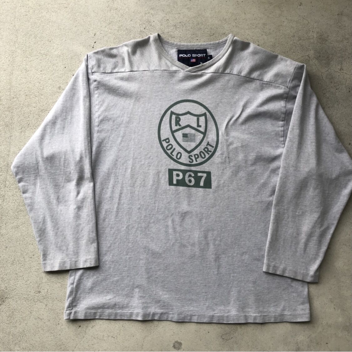 POLOSPORTフットボール風ポロスポーツ POLO SPORTフットボールTシャツ XL | CUSTOM FEVER
