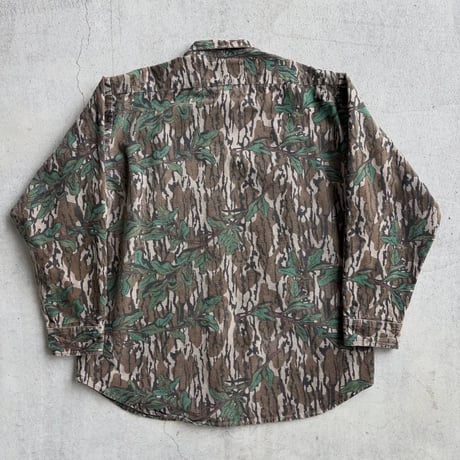 BROWNING リアルツリーカモ柄ネルシャツ