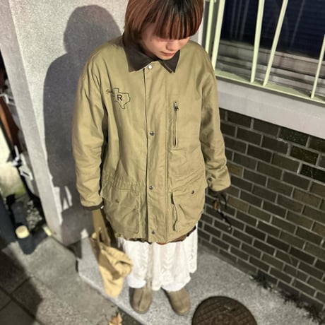 バック刺繍ハンティングジャケット
