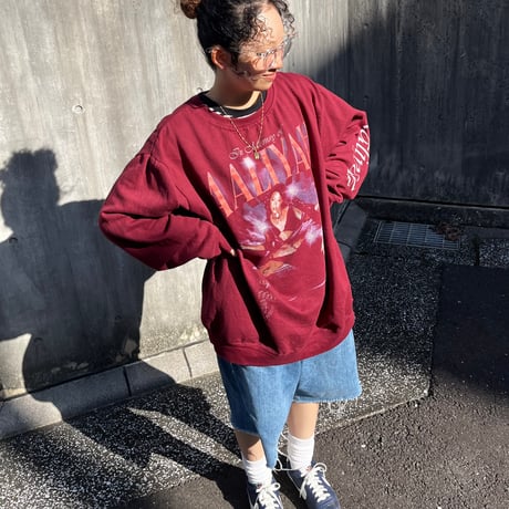 Aaliyah プリントスウェット