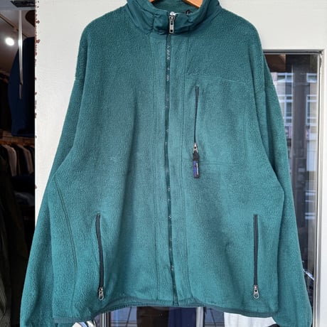USA製 90's PATAGONIA 雪無しタグ フルジップフリースジャケット L